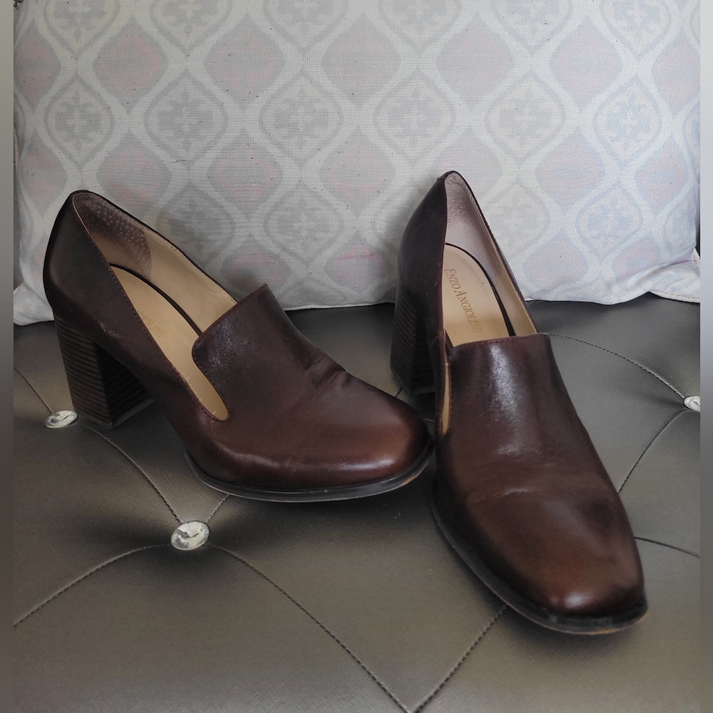 Brown Leather Enzo Angiolini Shoes